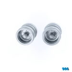 Low loader - double wheels, gray