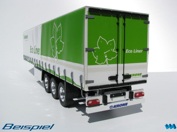 Veroma Modellbau GmbH  Euro-Bumper semitrailer 7-chamber tail lamps