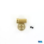 Schneckenradsatz 1:20 Modul 0,75