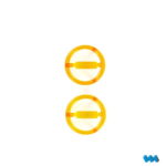 Ersatzglas orange für 3-Kammer Rückleuchte 207038-0