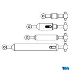 Antriebswellen-Set (4) 6x6 mit Ausgleich