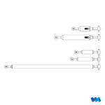 Antriebswellen-Set (5) 8x8 MB Arocs Hinterkipper mit Ausgleich