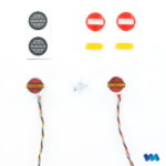 3-Kammer Rückleuchte mit Beleuchtungsplatine