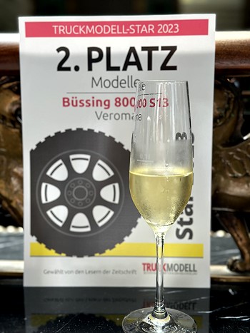 2.Platz Modelle - Truckmodell-Star 2023 - Büssing 800 S13