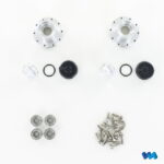 1/16 Wheel adapter trailer for dual tyres