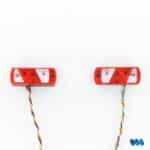 Rear light for trailers